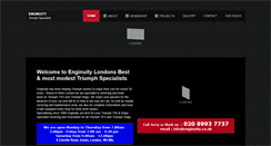 Desktop Screenshot of enginuity.co.uk